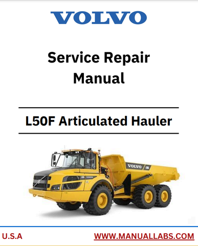 L50F Volvo Articulated Hauler (ART) - Workshop Service Repair Manual