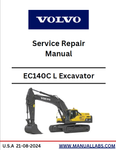 Volvo EC140C L Excavator Service Repair Manual