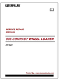 CATERPILLAR 906 COMPACT WHEEL LOADER SERVICE REPAIR MANUAL 6ZS - PDF FILE DOWNLOAD