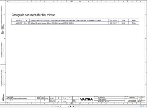Discover the VALTRA Autocontrol System A3 Series Electrical Diagram Manual AC17.2, a comprehensive PDF resource designed for professionals and enthusiasts alike. This manual provides detailed electrical diagrams that simplify troubleshooting and maintenance, ensuring your Valtra equipment operates at peak performance.