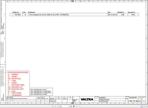 Discover the VALTRA Autocontrol System AC14.33 AC15.33 Electrical Diagram Manual, a comprehensive PDF guide designed for professionals and enthusiasts alike. This manual provides detailed electrical diagrams that simplify troubleshooting and maintenance, ensuring your Valtra equipment operates at peak performance.