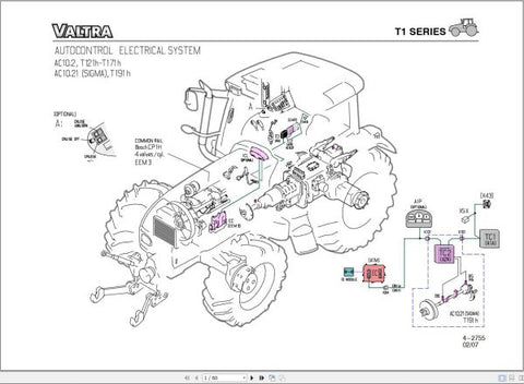 Unlock the full potential of your Valtra machinery with the Valtra Autocontrol System N, T Hitech Electrical Diagram Manual AC10.2 AC10.21. This comprehensive PDF file serves as an essential resource for understanding the intricate electrical systems of your Valtra equipment, ensuring optimal performance and efficiency.
