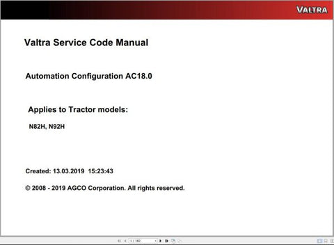 With easy-to-follow steps and clear illustrations, this manual empowers users to enhance their operational efficiency. Whether you're a seasoned technician or a new operator, the AC18.0 Service Code Manual equips you with the knowledge needed to maximize performance and minimize downtime.