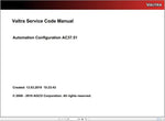 Discover the VALTRA Automation Configuration AC37.51 Service Code Manual, a comprehensive PDF guide designed for professionals seeking to optimize their Valtra machinery. This manual provides detailed instructions and insights into the automation configuration process, ensuring you can effectively manage and troubleshoot your equipment.
