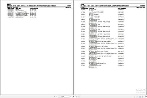 Discover the VALTRA Fertilizer BP1005 to BP1307 H CF Parts Catalog Manual (C100003) in a convenient PDF format. This comprehensive manual is an essential resource for anyone looking to maintain or repair their VALTRA fertilizer equipment, ensuring optimal performance and longevity.