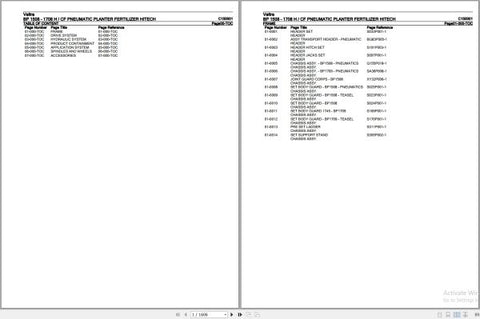 Discover the ultimate resource for your Valtra planter with the Plant Fertilizer BP1508-BP1708 H CF Parts Catalog Manual (C150001). This comprehensive PDF file is designed to provide you with detailed information on parts and components, ensuring you have everything you need for efficient maintenance and repairs.