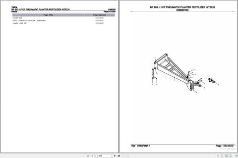 Discover the VALTRA Planter Fertilizer BP603 H CF Parts Catalog Manual, a comprehensive PDF resource designed for efficient maintenance and repair of your VALTRA planter. This manual provides detailed diagrams and specifications, ensuring you have all the necessary information at your fingertips to keep your equipment running smoothly.