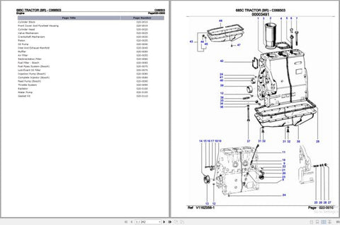 Discover the ultimate resource for your Valtra Tractor 685C BR with our comprehensive Parts Catalog Manual (C068503) in PDF format. This essential guide provides detailed diagrams and specifications, ensuring you have all the information needed for efficient maintenance and repairs.