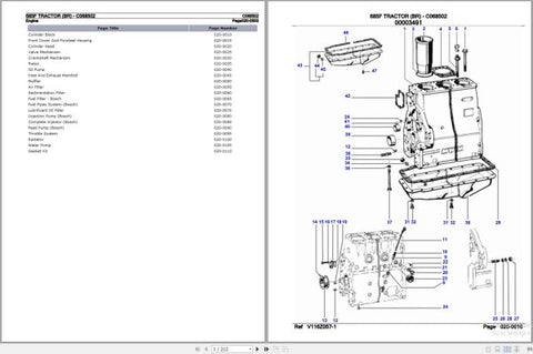 Discover the essential Valtra Tractor 685F BR Parts Catalog Manual (C068502) in a convenient PDF format. This comprehensive guide is designed to provide you with detailed information on all parts and components of the Valtra 685F BR model, ensuring you have everything you need for maintenance and repairs at your fingertips.