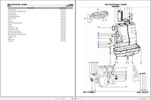 Discover the essential VALTRA TRACTOR 785F BR PARTS CATALOG MANUAL C078502, now available in a convenient PDF format. This comprehensive manual is designed to provide you with detailed information on all parts and components of the VALTRA 785F BR tractor, ensuring you have everything you need for maintenance and repairs at your fingertips.