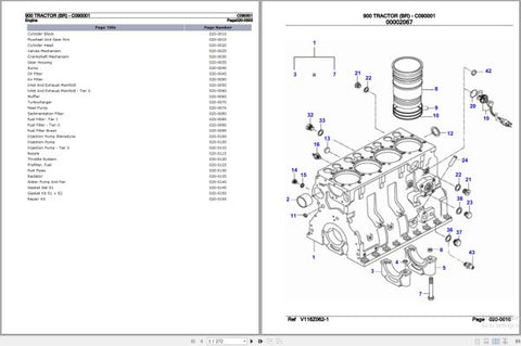 Discover the ultimate resource for your Valtra Tractor 900 BR with our comprehensive Parts Catalog Manual (C090001) in PDF format. This meticulously organized manual provides detailed diagrams and specifications, ensuring you have all the information you need to maintain and repair your tractor efficiently.