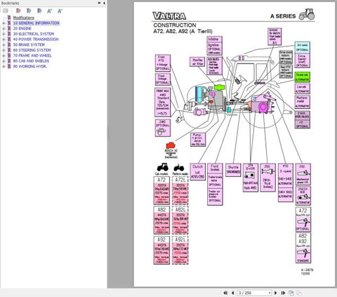 Discover the ultimate resource for maintaining your Valtra A72, A82, and A92 tractors with our comprehensive Service Manual in PDF format. This essential guide provides detailed instructions, diagrams, and troubleshooting tips to ensure your machinery operates at peak performance.