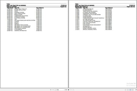 Discover the ultimate resource for your Valtra A83H tractor with the A3 Series Parts Catalog Manual (VFA83H1A5) in PDF format. This comprehensive manual is designed to provide you with detailed information on parts and components, ensuring you have everything you need for efficient maintenance and repairs.