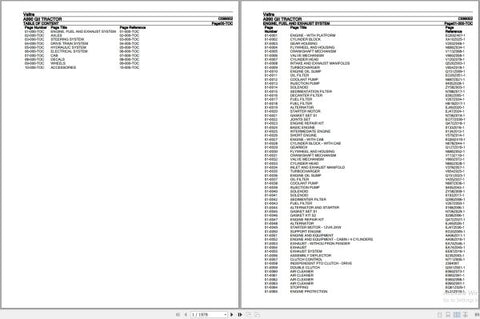 Discover the ultimate resource for your Valtra A990 GII tractor with the comprehensive Parts Catalog Manual (C099002) in PDF format. This meticulously organized manual provides detailed diagrams and part numbers, ensuring you can easily identify and order the components you need for maintenance and repairs