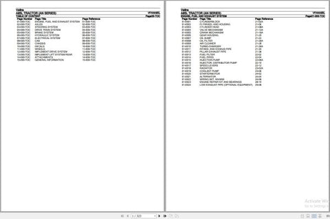 Discover the ultimate resource for your Valtra A85L tractor with the VALTRA TRACTOR AN SERIES A85L PARTS CATALOG MANUAL. This comprehensive PDF file is designed to provide you with detailed information on all parts and components, ensuring you have everything you need for maintenance and repairs.