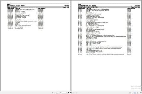 Discover the essential VALTRA TRACTOR BH 174 GIV TIER 3 PARTS CATALOG MANUAL C017401, now available in a convenient PDF format. This comprehensive manual is designed to provide you with detailed information on parts and components, ensuring you have everything you need for efficient maintenance and repairs.