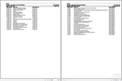 Discover the ultimate resource for your Valtra G5 Series G125EA tractor with the comprehensive Parts Catalog Manual (VFG125EA1B9) in PDF format. This essential guide provides detailed diagrams and specifications, ensuring you have all the information needed for efficient maintenance and repairs.