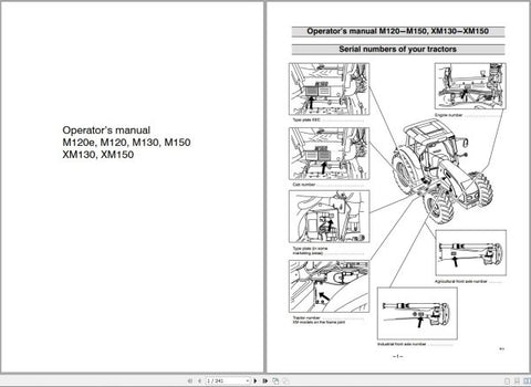 Discover the essential Valtra Tractor M120E to XM150 Operator’s Manual (PDF File) designed for optimal performance and ease of use. This comprehensive guide provides detailed instructions and insights tailored specifically for your Valtra tractor, ensuring you can operate and maintain your equipment with confidence.