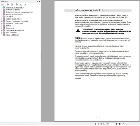 Unlock the full potential of your Valtra tractor with the comprehensive Operator’s Manual for models N134V1B7, N1154EV1B7, and N174V1B7. This PDF file is your go-to resource for understanding the intricate features and functionalities of your machine, ensuring you get the most out of your investment.