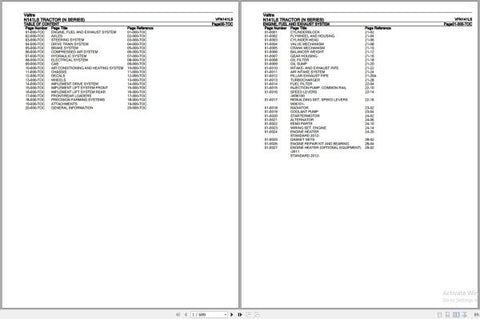 Discover the essential VALTRA TRACTOR N SERIES N141LS PARTS CATALOG MANUAL VFN141LS, a comprehensive PDF file designed for efficient maintenance and repair of your Valtra N141LS tractor. This manual provides detailed diagrams and part numbers, ensuring you have the right information at your fingertips to keep your equipment running smoothly.