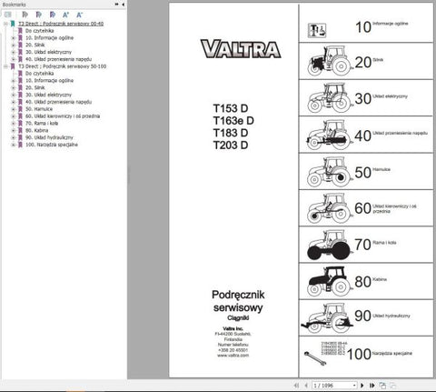Don't let minor issues turn into major problems. Invest in the Valtra Tractor Service Manual today and gain peace of mind knowing you have the right information at your fingertips. Download your PDF file 