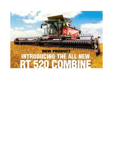 Discover the ultimate resource for your agricultural needs with the Versatile Combine RT520 Parts Catalog Manual 2018. This comprehensive PDF file is designed to provide you with detailed information on all parts and components of the RT520 combine, ensuring you have everything you need for maintenance and repairs at your fingertips.
