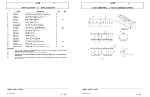 With clear illustrations and precise specifications, this manual simplifies the process of identifying and ordering the right parts for your equipment. Whether you're a seasoned farmer or a new operator, the user-friendly layout makes it easy to navigate and find the information you need quickly.