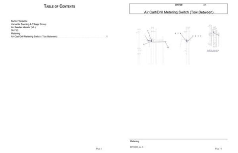 Discover the ultimate resource for your agricultural needs with the VERSATILE SEEDING TILLAGE DH730 PARTS CATALOG MANUAL. This comprehensive PDF file is designed to provide you with detailed information on every component of the DH730, ensuring you have the knowledge to maintain and repair your equipment effectively.