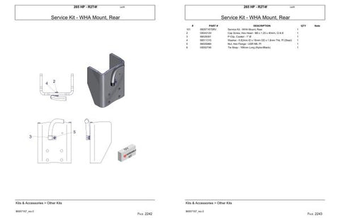 Discover the ultimate resource for your tractor maintenance with the Versatile Tractor 265 HP R2T4F Parts Catalog Manual. This comprehensive PDF file is designed to provide you with detailed information on every component of your tractor, ensuring you have the knowledge needed for efficient repairs and upkeep.