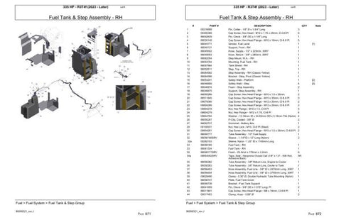 Unlock the full potential of your 335 HP R3T4F tractor with our comprehensive 2023 Parts Catalog manual. This PDF file is meticulously designed to provide you with detailed diagrams, part numbers, and specifications, ensuring you have everything you need for efficient maintenance and repairs.