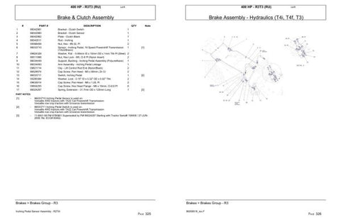 With easy navigation and a user-friendly layout, this PDF file allows you to quickly locate the parts you need, saving you time and effort. Whether you're a seasoned mechanic or a DIY enthusiast, this manual empowers you to tackle any project with confidence, ensuring your tractor operates at peak performance.