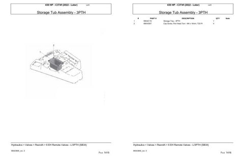 Discover the ultimate resource for your VERSATILE TRACTOR 430 HP C3T4F with our comprehensive Parts Catalog Manual for 2022. This PDF file is meticulously designed to provide you with detailed diagrams, part numbers, and specifications, ensuring you have everything you need for efficient maintenance and repairs.