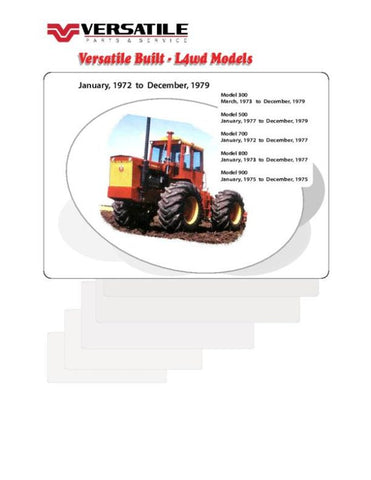 With easy navigation and a user-friendly layout, this digital manual allows you to quickly locate the parts you need, saving you time and effort. Whether you're a seasoned mechanic or a DIY enthusiast, the VERSATILE TRACTOR 500V Parts Catalog is an essential tool for keeping your tractor in peak condition.