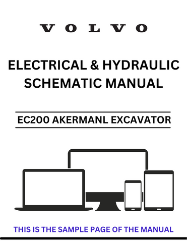 Unlock the full potential of your Volvo EC200 Akerman Excavator with our comprehensive Electrical and Hydraulic Schematic Manual. This PDF file is meticulously designed to provide you with detailed diagrams and schematics, ensuring you have all the information needed for efficient troubleshooting and maintenance.