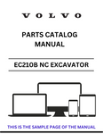Discover the comprehensive VOLVO EC210B NC Excavator Parts Catalog Manual, designed specifically for serial numbers 10001-19999, 20001-20837, 23001-25067, and 30001-34952. This PDF file serves as an essential resource for anyone looking to maintain or repair their excavator, ensuring you have access to the correct parts and specifications.
