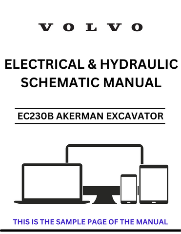  Unlock the full potential of your Volvo EC230B Akerman Excavator with our comprehensive Electrical and Hydraulic Schematic Manual. This PDF file is meticulously designed to provide you with detailed diagrams and schematics, ensuring you have all the information needed for efficient maintenance and troubleshooting.