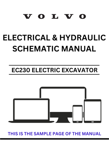 Unlock the full potential of your Volvo EC230 Electric Excavator with our comprehensive Electrical and Hydraulic Schematic Manual. This PDF file is designed to provide you with detailed diagrams and schematics, ensuring you have all the information needed for efficient maintenance and troubleshooting