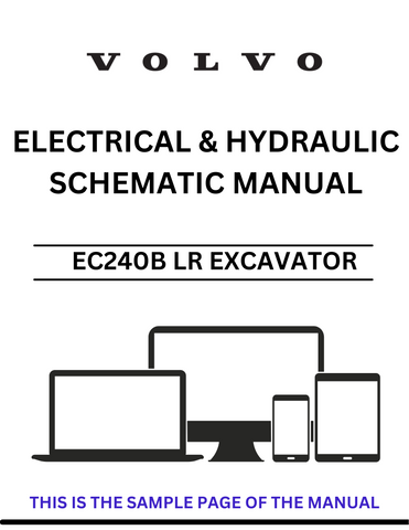 Unlock the full potential of your Volvo EC240B LR Excavator with our comprehensive Electrical and Hydraulic Schematic Manual. This PDF file is designed to provide you with detailed diagrams and schematics, ensuring you have the essential information at your fingertips for efficient maintenance and troubleshooting.