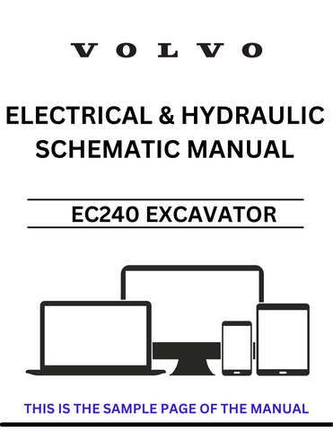 Unlock the full potential of your Volvo EC240 Excavator with our comprehensive Electrical and Hydraulic Schematic Manual. This PDF file is designed to provide you with detailed diagrams and schematics, ensuring you have the essential information at your fingertips for efficient maintenance and troubleshooting.