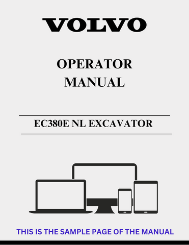 Enhance your operational efficiency with the VOLVO EC380E NL Excavator Operator Manual, now available in a convenient PDF format. This comprehensive guide is designed to provide you with all the essential information needed to operate your excavator safely and effectively.