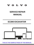 Discover the comprehensive service repair manual for the Volvo EC390 Excavator. Download the PDF file for expert guidance and maintenance tips today.