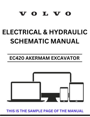 Unlock the full potential of your Volvo EC420 Akerman Excavator with our comprehensive Electrical and Hydraulic Schematic Manual. This PDF file is designed to provide you with detailed diagrams and schematics, ensuring you have the essential information at your fingertips for efficient maintenance and troubleshooting.