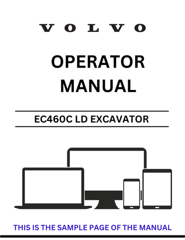 Enhance your operational efficiency with the VOLVO EC460C LD Excavator Operator Manual, now available in a convenient PDF format. This comprehensive guide provides essential information for both novice and experienced operators, ensuring you maximize the performance of your excavator.