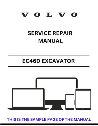 Discover the comprehensive service repair manual for the Volvo EC460 Excavator. Download the PDF file for expert guidance and maintenance tips.