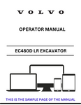  Discover the comprehensive operator manual for the VOLVO EC480D LR Excavator. Download the PDF for essential guidelines and operational insights.