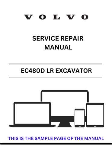 Discover the comprehensive service repair manual for the VOLVO EC480D LR Excavator. Download the PDF for expert guidance and maintenance tips.