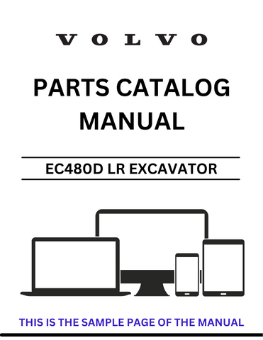 Discover the comprehensive VOLVO EC480D LR Excavator Parts Catalog Manual, designed specifically for serial numbers 210001-210514, 260001-260044, and 270001-280001. This PDF file serves as an essential resource for anyone looking to maintain or repair their excavator, ensuring you have access to detailed parts information at your fingertips.