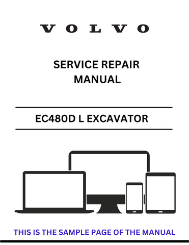 Discover the comprehensive service repair manual for the VOLVO EC480D L Excavator. Download the PDF for expert guidance and maintenance tips.