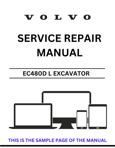  Unlock the full potential of your VOLVO EC480D L Excavator with our comprehensive Service Repair Manual in PDF format. This essential guide provides detailed instructions and diagrams, ensuring you have all the information needed for effective maintenance and repairs.