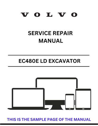 Discover the comprehensive service repair manual for the VOLVO EC480E LD Excavator. Download the PDF for expert guidance and maintenance tips.